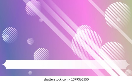Abstract Background With Gradient Shape, Line, Circle, Space for Text. For Your Design Wallpapers Presentation. Vector Illustration with Color Gradient