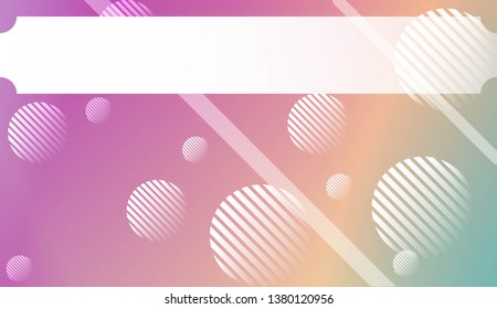 Abstract Background With Gradient Shape, Line, Circle, Space for Text. For Your Design Wallpapers Presentation. Vector Illustration with Color Gradient
