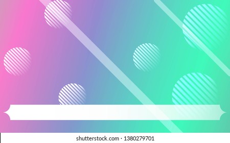 Abstract Background With Gradient Shape, Line, Circle, Space for Text. For Your Design Wallpapers Presentation. Vector Illustration with Color Gradient