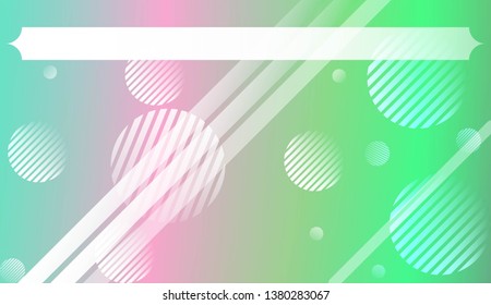Abstract Background With Gradient Shape, Line, Circle, Space for Text. For Your Design Wallpapers Presentation. Vector Illustration with Color Gradient