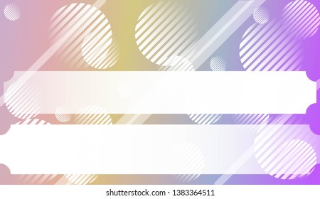 Abstract Background With Gradient Shape, Line, Circle, Space for Text. For Your Design Wallpapers Presentation. Vector Illustration with Color Gradient