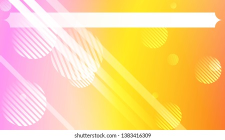 Abstract Background With Gradient Shape, Line, Circle, Space for Text. For Your Design Wallpapers Presentation. Vector Illustration with Color Gradient
