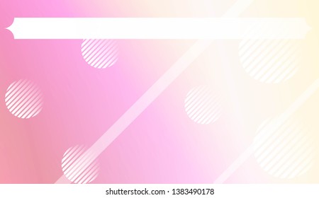 Abstract Background With Gradient Shape, Line, Circle, Space for Text. For Your Design Wallpapers Presentation. Vector Illustration with Color Gradient