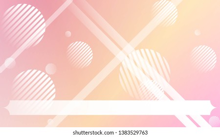 Abstract Background With Gradient Shape, Line, Circle, Space for Text. For Your Design Wallpapers Presentation. Vector Illustration with Color Gradient