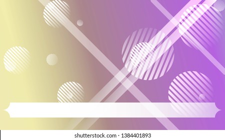 Abstract Background With Gradient Shape, Line, Circle, Space for Text. For Your Design Wallpapers Presentation. Vector Illustration with Color Gradient