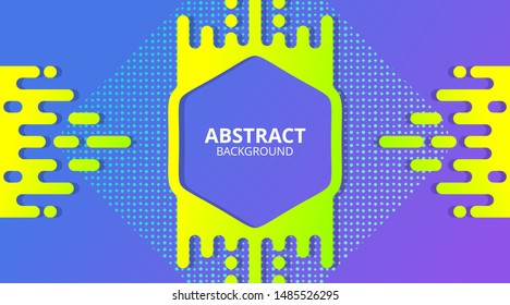 Abstract background with gradient shape  modern design, creative, promotion, vector template