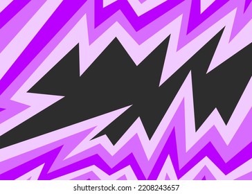 Abstract background with gradient sharp and zigzag line pattern