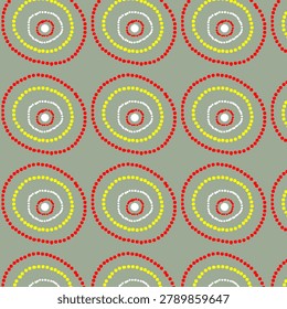 Abstract background with gradient of simple colored evanescent dots