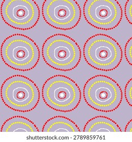 Abstract background with gradient of simple colored evanescent dots