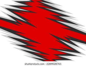 Abstract background with gradient spikes pattern and with some copy space area