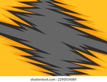 Abstract background with gradient spikes pattern and with some copy space area