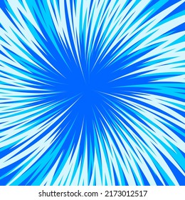 Abstract background with gradient spiral spikes pattern