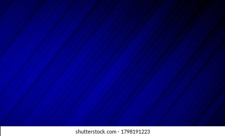 Abstract background of gradient stripes in blue colors