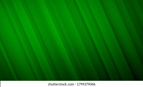 Abstract background of gradient stripes in green colors