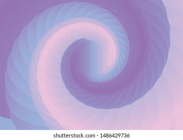 Fundo abstrato com um design de espiral gradiente