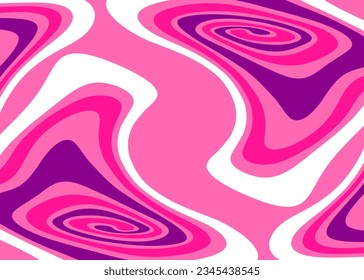 Abstract background with gradient swirl line pattern
