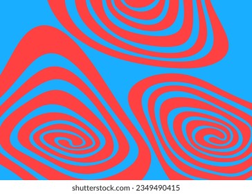 Abstract background with gradient swirl line pattern