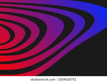 Abstract background with gradient swirl line pattern