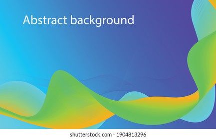 Abstract background, gradient waved lines for  design.vector illustration