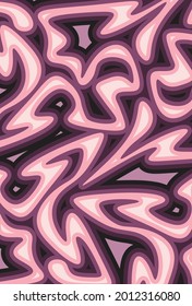 Abstract background with gradient waving line pattern