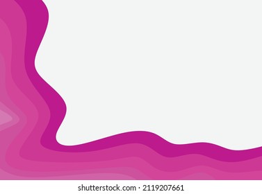 Abstract background with gradient waving lines pattern and some copy space area
