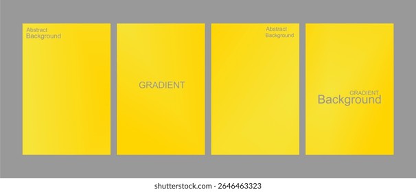 Abstract Background Gradient yellow, for Presentation and Design, Studio showroom product base, fashion runway mockup scene. vector illustration