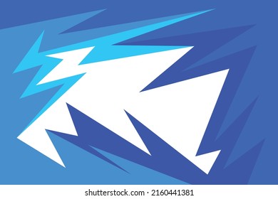 Abstract background with gradient zigzag and arrow pattern