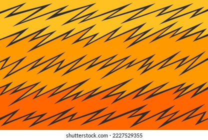Abstract background with gradient zigzag line pattern