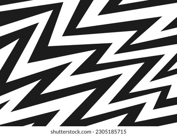 Abstract background with gradient zigzag line pattern