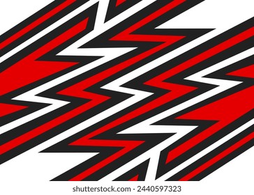 Abstract background with gradient zigzag line pattern
