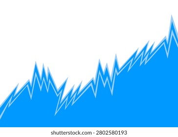 Abstract background with gradient zigzag pattern and with some copy space area