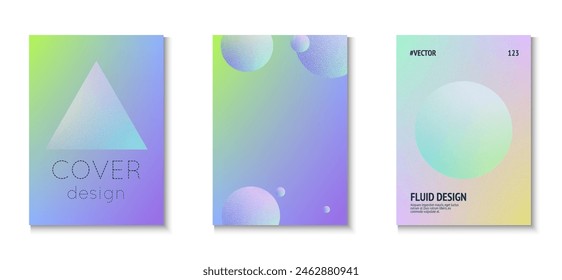 Abstract Background. Grainy Minimal Shape. Pink Texture Holographic Set. Multyplying Sphere Template. Hologram Elements. Vibrant Banner. Triangle Poster. Purple Abstract Background