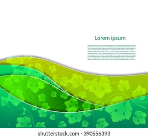 Abstract background with grape 