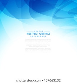 abstract background graphic in blue color