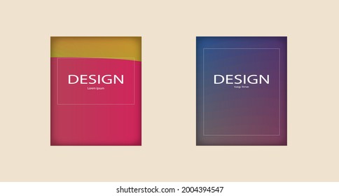 diseño gráfico de fondo abstracto para cualquier necesidad con degradado de color
