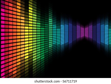 Abstract Background - Graphic Equalizer