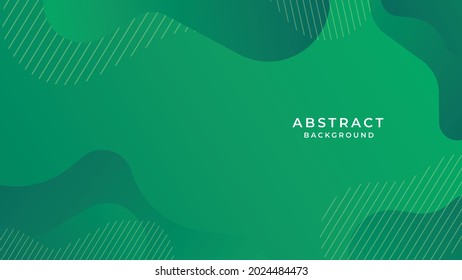 Abstract background graphic modern based green color gradient vector illustration template for website, poster, business card, presentation, social media post, flyer, brochure, wallpaper