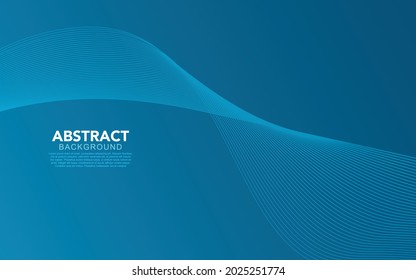 Abstract background graphic modern based blue color gradient vector illustration template for website, poster, business card, presentation, social media post, flyer, brochure, wallpaper, cover