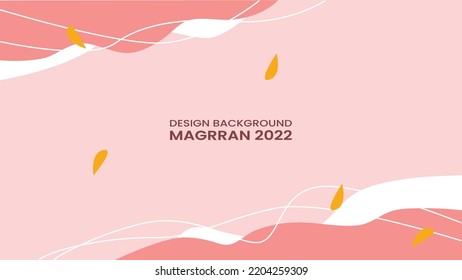 Abstract background graphic modern based pink color gradient vector illustration template for website, poster, business card, presentation, social media post, flyer, brochure, wallpaper