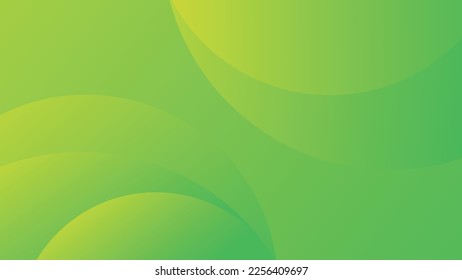 Abstract background graphic modern based green color gradient vector illustration template for website, poster, business card, presentation, social media post, flyer, brochure, wallpaper