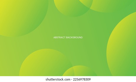 Abstract background graphic modern based green color gradient vector illustration template for website, poster, business card, presentation, social media post, flyer, brochure, wallpaper