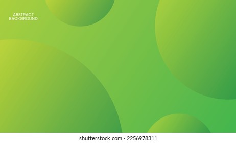 Abstract background graphic modern based green color gradient vector illustration template for website, poster, business card, presentation, social media post, flyer, brochure, wallpaper