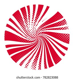 Abstract background graphic style color grunge burst vector idea design