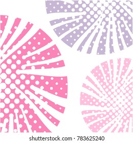 Abstract background graphic style color grunge burst vector idea design