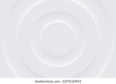 Abstract background gray circle neomorphism, design element