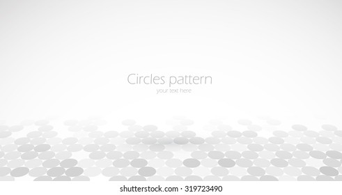 Abstract background in gray color with circle