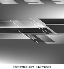 abstract background Gray color,EPS10 Design Graphic Concept box square blend with color Different level