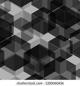 abstract background Gray color,EPS10 Design Graphic Concept box square blend with color Different level