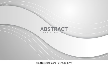 fondo abstracto con líneas de curva grises