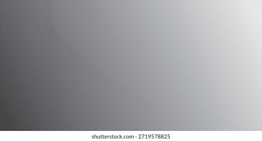 Fondo Abstractas Elemento gráfico de líneas curvas grises para Diseño web, un fondo limpio con Gradientes sutiles y Formas fluidas para usar en presentaciones y diseños minimalistas